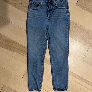 Madewell Perfect Vintage Jean, Banner Wash, Size 28